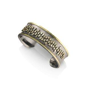 Arena Diamond Baguettes Cuff - 0.75 Inch