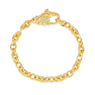 Seaside  Gold Chain Bracelet