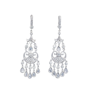 Serendipity Diamond Embellished Chandelier Earrings