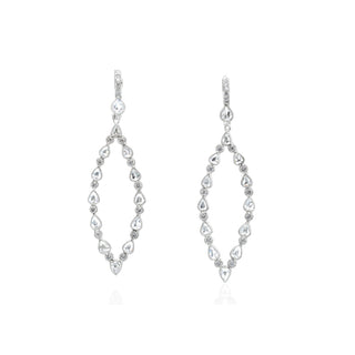Serendipity Marquise-shaped Diamond Drop Earrings