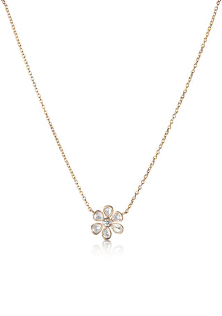 Rose Cut Diamond Rose Gold