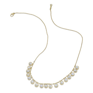 Shimmers Moonstone Necklace flat view