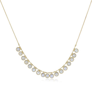 Shimmers Moonstone Necklace front view